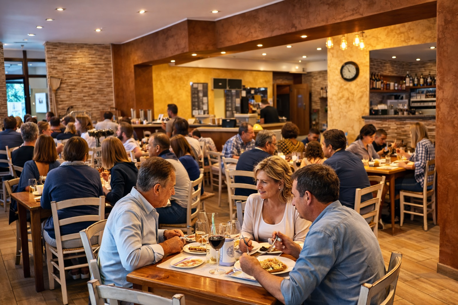 Sala interna Saor di Mare