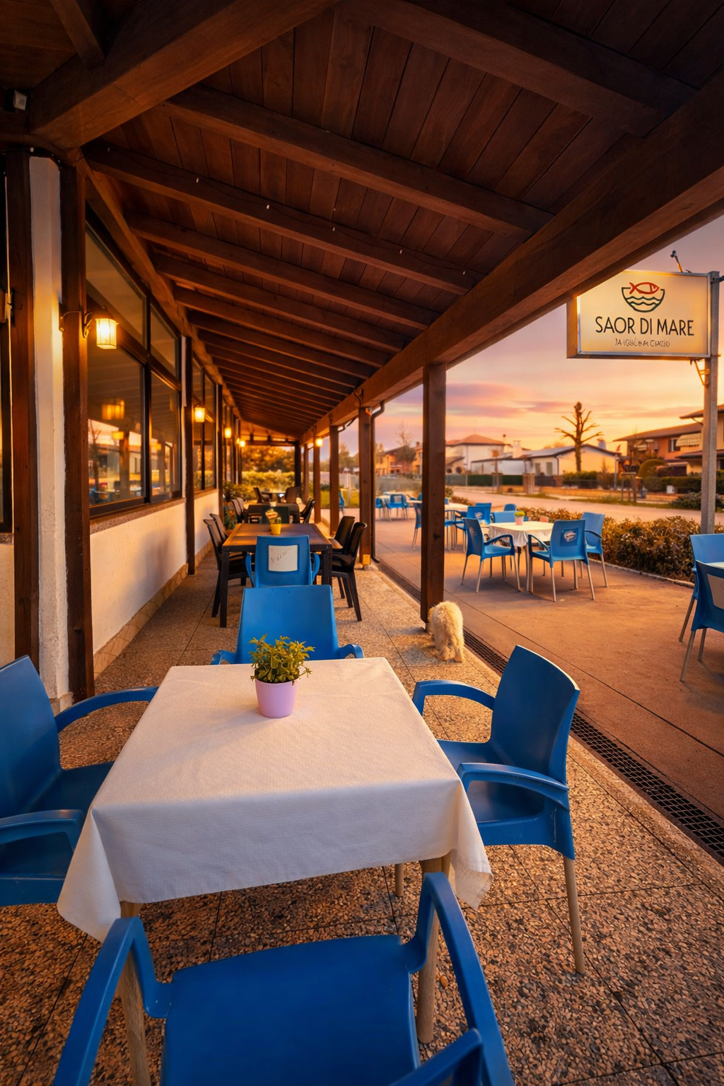 Veranda esterna Saor di Mare
